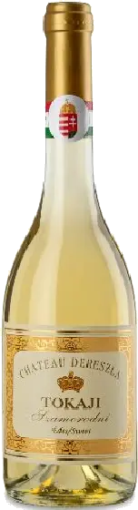 Een fles Château Dereszla, uit het schap in de winkel in Bathmen