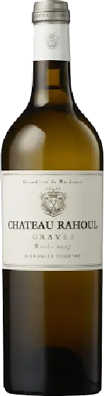 Een fles Chateau Rahoul, uit het schap in de winkel in Bathmen