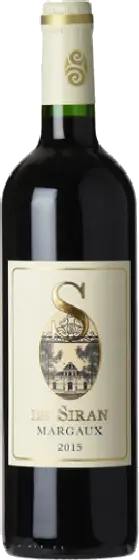Een fles S de Siran, uit het schap in de winkel in Bathmen