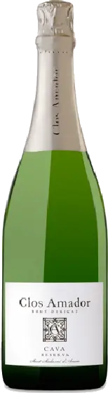 Een fles Clos Amador, uit het schap in de winkel in Bathmen