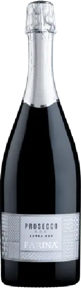 Een fles Farina, uit het schap in de winkel in Bathmen