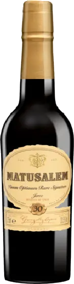Een fles González Byass, uit het schap in de winkel in Bathmen