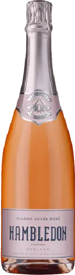 Een fles Hambledon Vineyard, uit het schap in de winkel in Bathmen