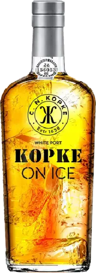 Een fles Kopke, uit het schap in de winkel in Bathmen