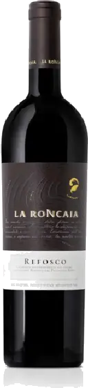 Een fles LA RONCAIA, uit het schap in de winkel in Bathmen