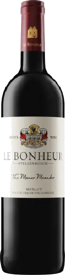 Een fles Le Bonheur, uit het schap in de winkel in Bathmen