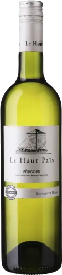 Een fles Le Haut, uit het schap in de winkel in Bathmen
