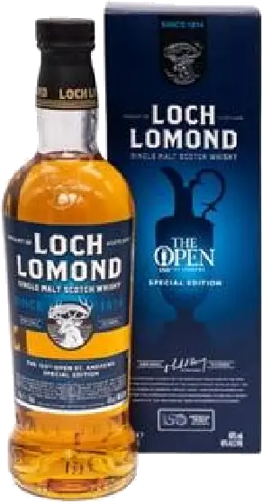 Een fles LOCH, uit het schap in de winkel in Bathmen