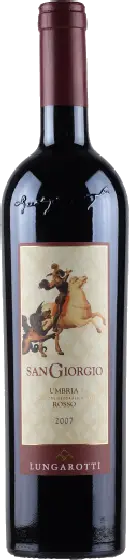 Een fles Lungarotti, uit het schap in de winkel in Bathmen