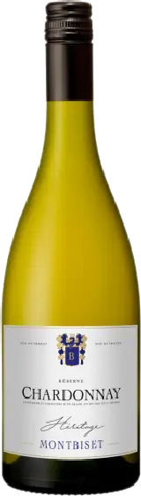 Een fles Montbiset, uit het schap in de winkel in Bathmen