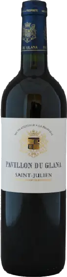 Een fles Pavillon du Glana, uit het schap in de winkel in Bathmen