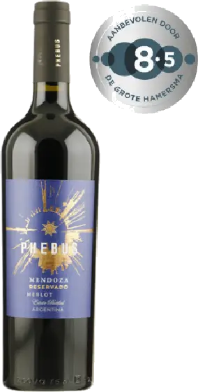 Een fles Phebus, uit het schap in de winkel in Bathmen