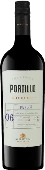 Een fles Portillo, uit het schap in de winkel in Bathmen