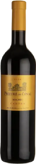 Een fles Prieuré de Cénac, uit het schap in de winkel in Bathmen