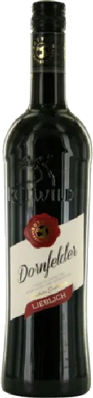 Een fles Rotwild, uit het schap in de winkel in Bathmen