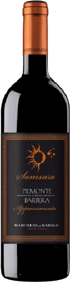 Een fles Samsara, uit het schap in de winkel in Bathmen