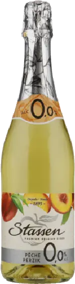 Een fles Stassen, uit het schap in de winkel in Bathmen