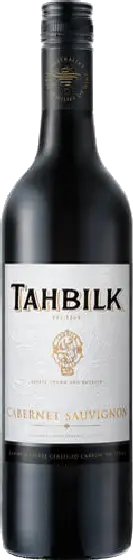 Een fles Tahbilk, uit het schap in de winkel in Bathmen