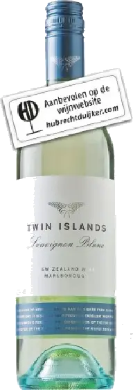 Een fles Twin Islands, uit het schap in de winkel in Bathmen