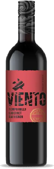 Een fles Viento, uit het schap in de winkel in Bathmen