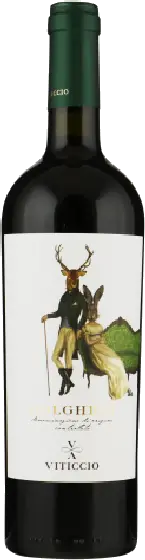 Een fles Viticcio, uit het schap in de winkel in Bathmen