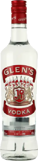 Een fles Glen's, uit het schap in de winkel in Bathmen