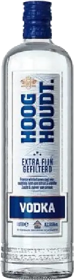 Een fles Hooghoudt, uit het schap in de winkel in Bathmen