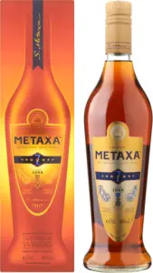 Brandy Metaxa Brandy 7 sterren van Metaxa, bij slijterij ’t Bockje in Bathmen
