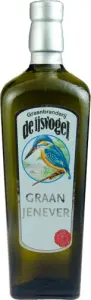 Fles De IJsvogel Graan Jenever 70CL, jenever van De IJsvogel, bij slijterij t Bockje in Bathmen
