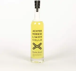 Likeur Achterhoekse Geale Goud Limoncello van Achterhoekse, bij slijterij ’t Bockje in Bathmen