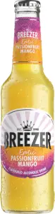 Pre-mix Breezer Passionfruit & Mango van Breezer, bij slijterij ’t Bockje in Bathmen