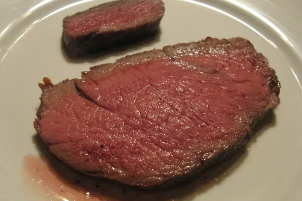 Côte de boeuf met grof zeezout