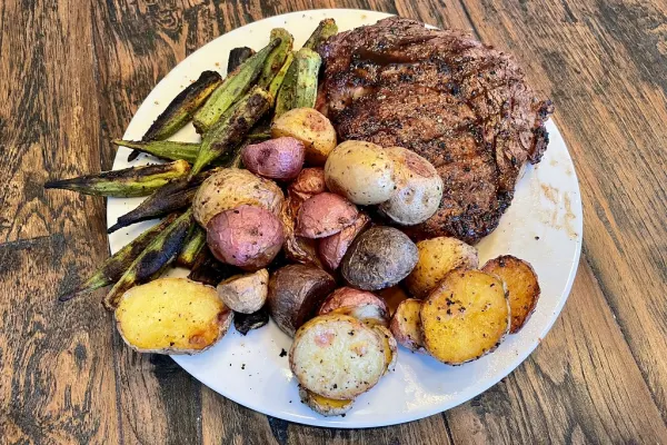 Entrecote van de grill