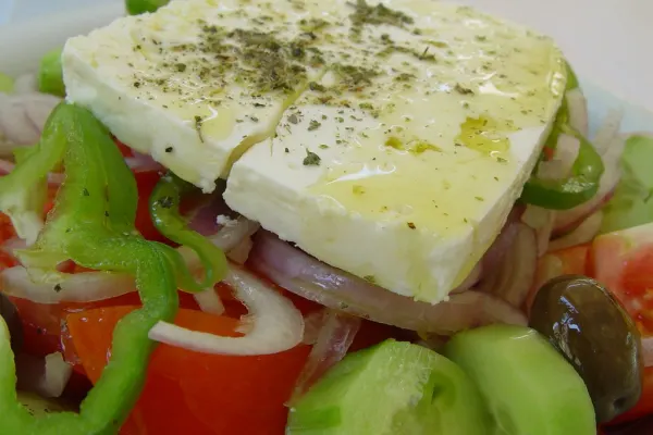 Feta met olijfolie
