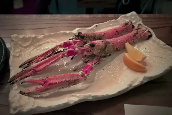 Langoustines van de grill