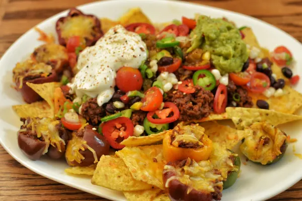 Nacho's met guacamole
