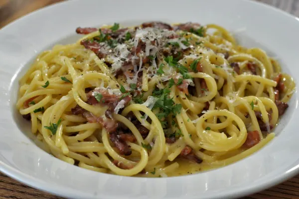 Pasta carbonara
