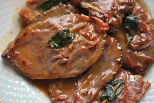 Saltimbocca van kalfsvlees