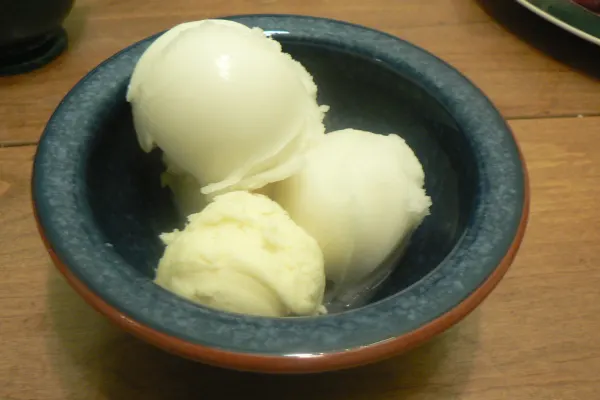 Sorbet van citrusfruit