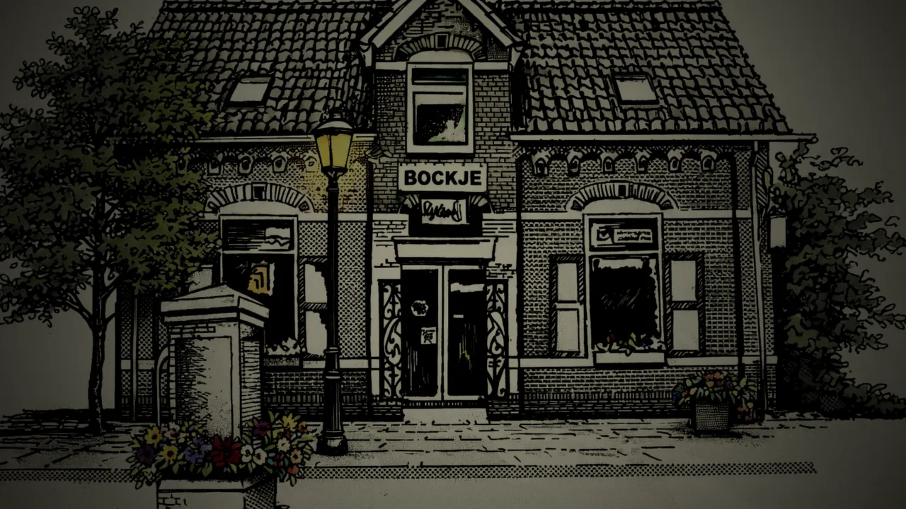 De winkel van ’t Bockje aan de Brink in Bathmen