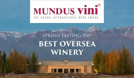 Onderscheiding Mundus Vini 2019 Best Oversea Winery voor Bodegas Salentein