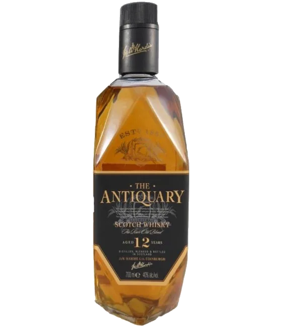 THE ANTIQUARY 12 years old, fles bij slijterij t Bockje in Bathmen
