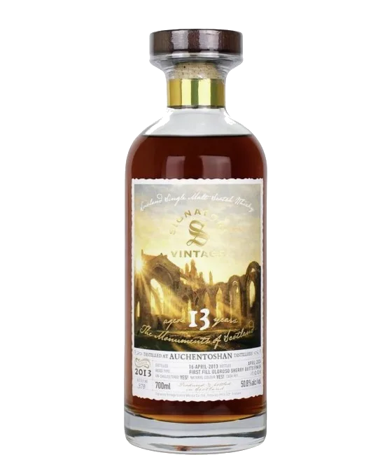 Signatory Vintage The Monuments of Scotland Auchentoshan 13Y, fles bij slijterij t Bockje in Bathmen
