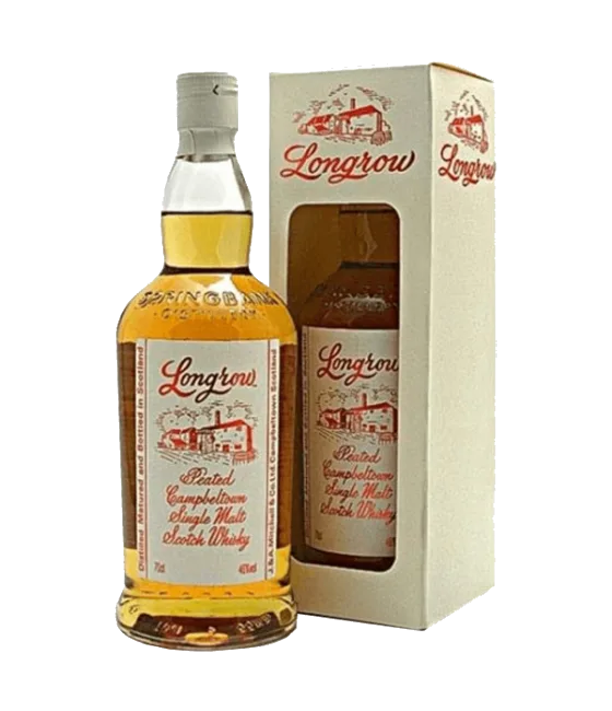 Longrow Peated Springbank, fles bij slijterij t Bockje in Bathmen