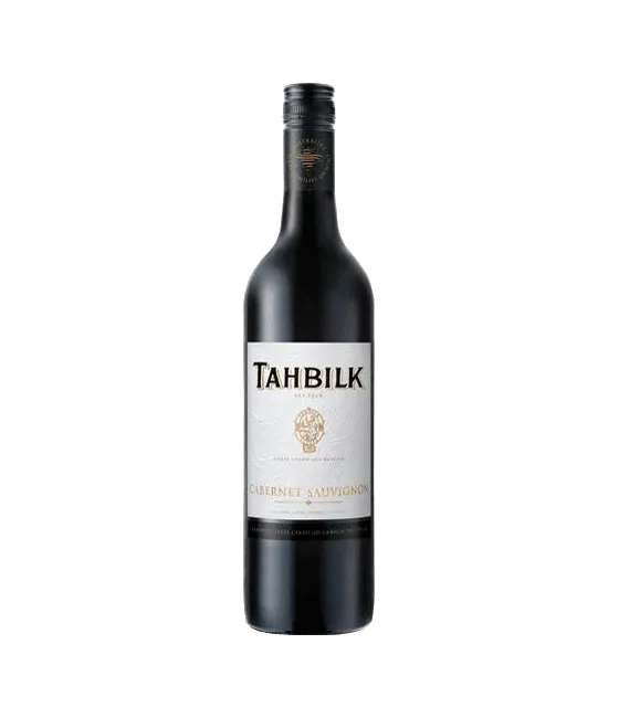 Tahbilk Cabernet Sauvignon, fles bij slijterij t Bockje in Bathmen