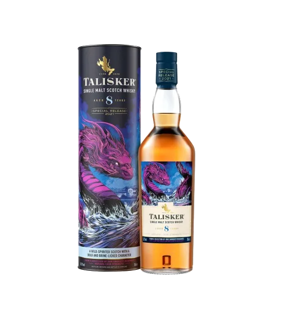 Talisker 8 Years Old Special Release 2021, fles bij slijterij t Bockje in Bathmen