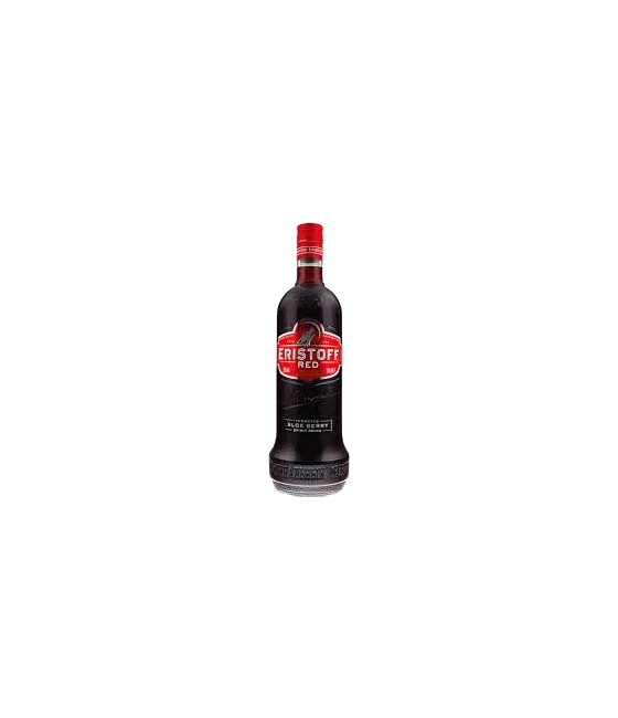 Eristoff Red, fles bij slijterij t Bockje in Bathmen