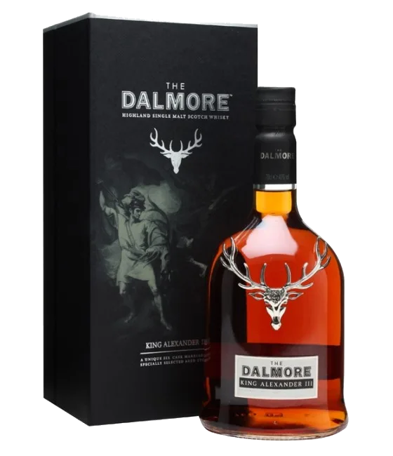 Dalmore King Alexander III Highland Single Maltwhisky, fles bij slijterij t Bockje in Bathmen