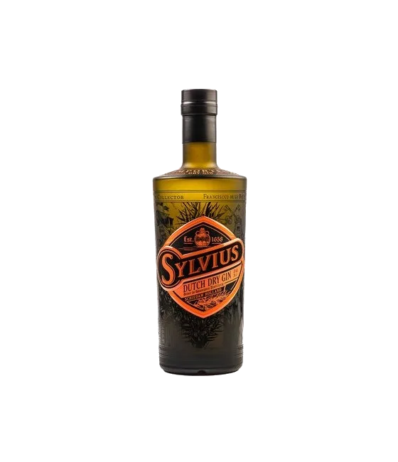Sylvius Gin, fles bij slijterij t Bockje in Bathmen