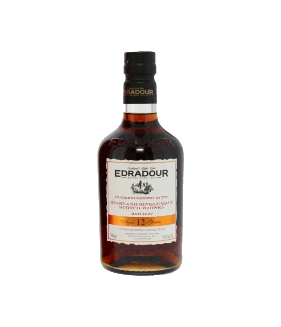 Edradour 2013 Oloroso Sherry Butts Cask Strength Batch #7, fles bij slijterij t Bockje in Bathmen